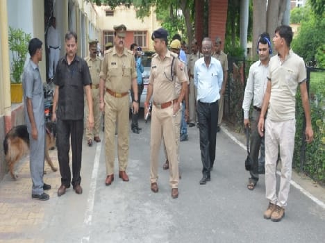 security tighten in mathura court after kanpur blast