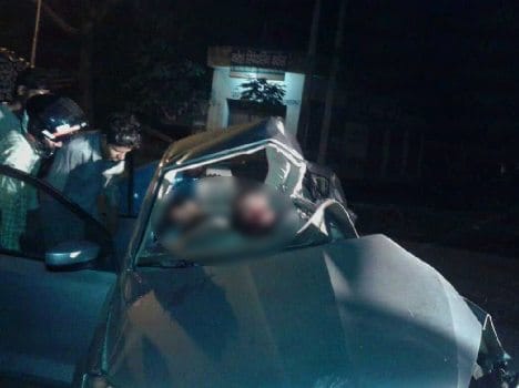brutal accident in haryana, including 2 doctors 5 dead
