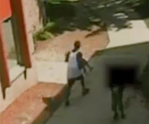 girl aged 7 fights off man who 'tries to kidnap her'