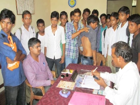 The teacher to student brutally beaten