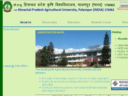 recruitment on 48 post in agriculture university palampur.