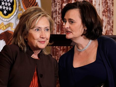 Cherie used Hillary to find a job for her son's friend