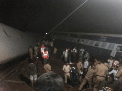 Around 100 died in train accident claims passenger