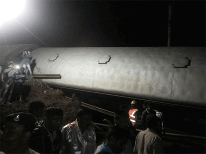 derail Kamayani Express in mp