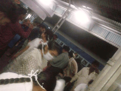 accident planning with sangam express