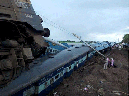 Around 100 died in train accident claims passenger