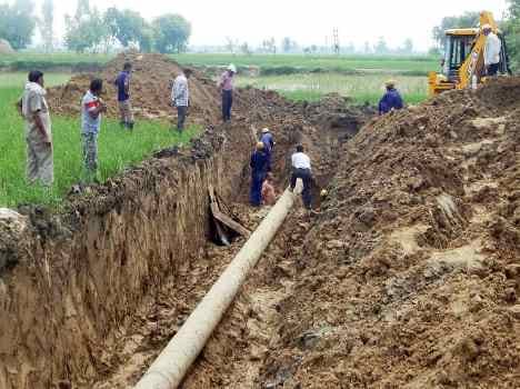bhatinda-srinagar gas pipeline route survey completed