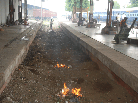 NGT is flying apart at the railway station order.