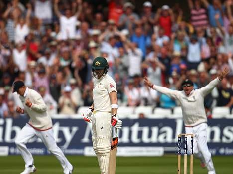 stuart broad on fire against australia in ashes 2015