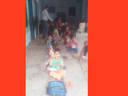 School expose the PM Modi Clean India and school education. 