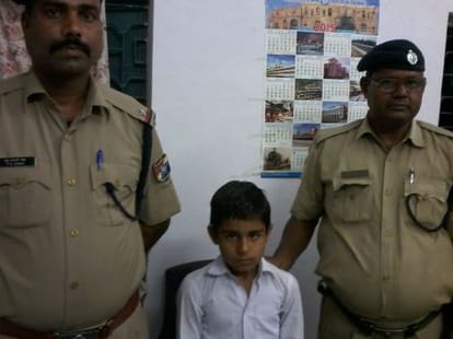 kid escaped from kidnappers grip