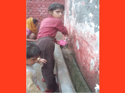 School expose the PM Modi Clean India and school education. 