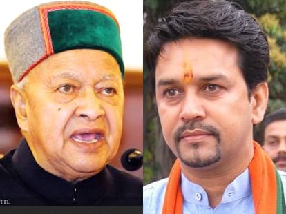 anurag thakur letter to cm virbhadra singh, six question.