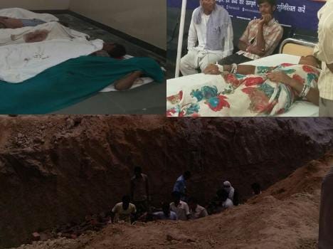 wall falling incident in narnaul, 12 dead