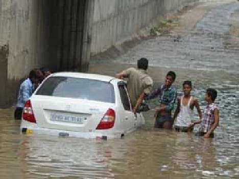 Water lodging creates problems