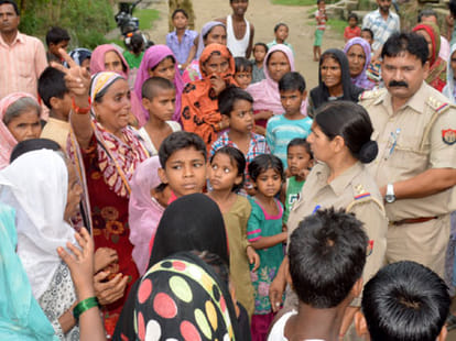 Newly married woman tried to burn alive