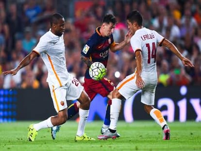 lionel messi become angry in a football match