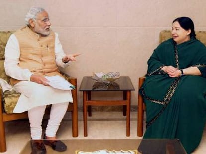 Jayalalithaa is with Modi on GST