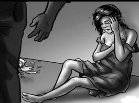 10th class girl molested and her clothes torn semi naked in sambhal up