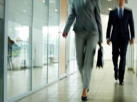 now walk and complete your meeting