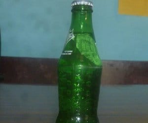 polythene found in cold  drink bottle