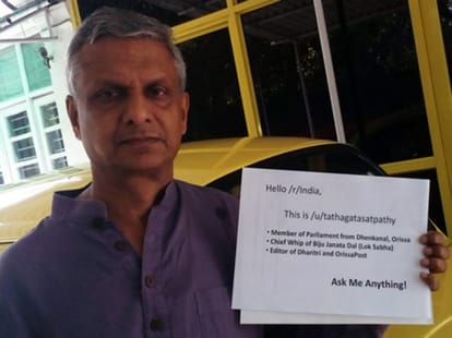 profile of MP Tathagata Satpathy