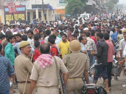 protest after the murder of Disk Jockey