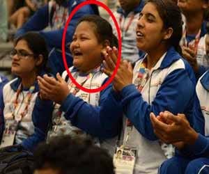 pt teacher made pushpa win 4 medals in special olympics 2015