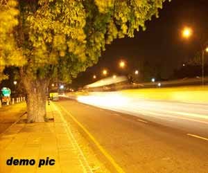 in this area of Delhi everybody passes in terror