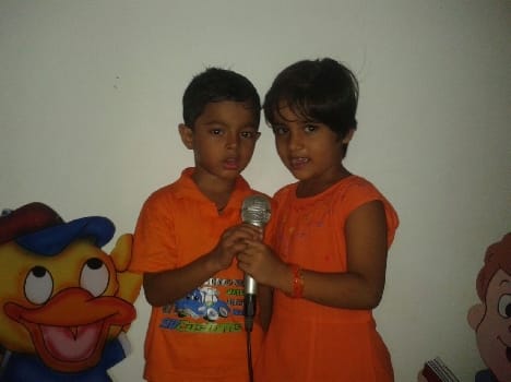 Orange Day unleashes mayhem children