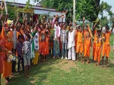 Shivdwar alert the police , the force deployed labyrinthine