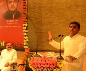Akhilesh Yadav speaks about health facilities in UP.