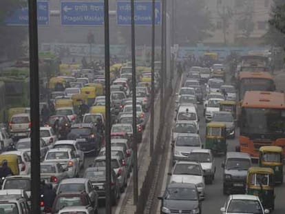 Delhi's environment in the world, unclean and dangerous.