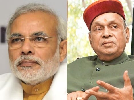 himachal former cm prem kumar dhumal wrote letter to pm narendra modi demands cbi enquiry against him.
