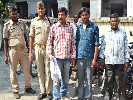 Gangster including three members jailed