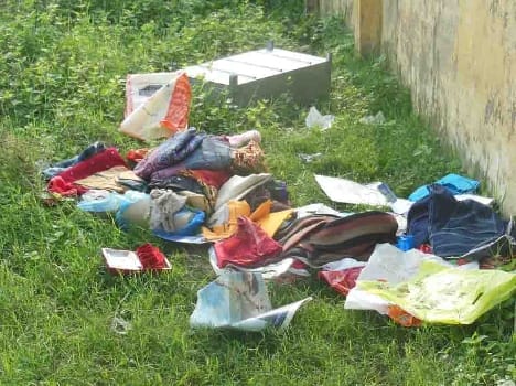 Thieves entered the house two million stolen goods