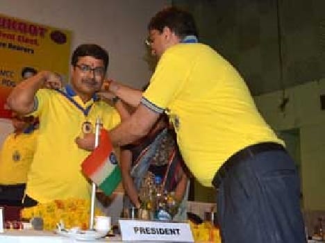 Club Sptha administered to Pdadikariaen