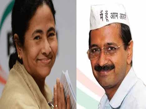 Delhi CM Arvind Kejriwal meet Mamata Banerjee.