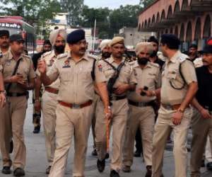bomb blast threats, increased security in chandigarh
