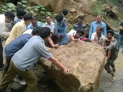 extensive damage due to heavy rainfall in himachal three died bridge devastated.
