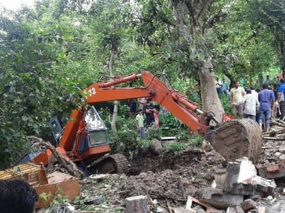 extensive damage due to heavy rainfall in himachal three died bridge devastated.