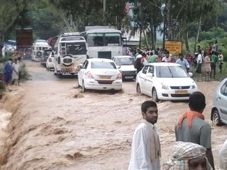 heavy rainfall in himachal, heavy loss.