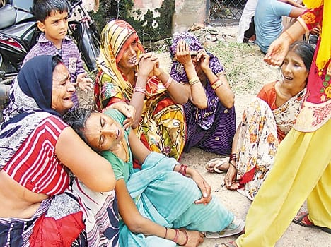Teacher and student death in a road accident
