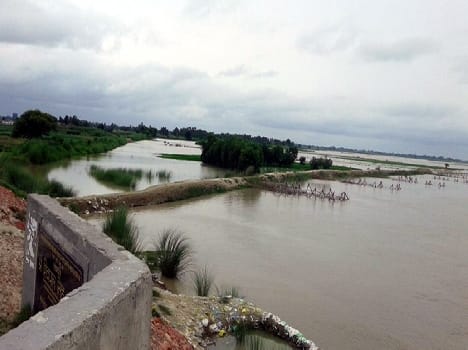  Just 20 meters away from the population of Ganges water longer