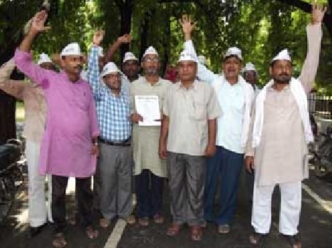 Repair of roads protests