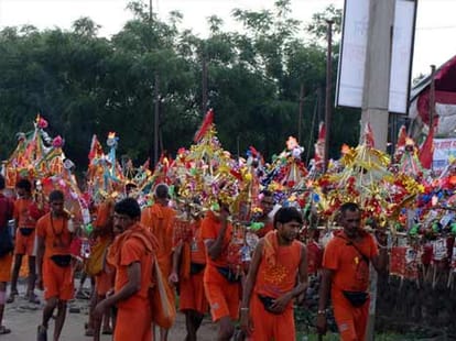 dalit kanwariyas prohibited to offer jal in mandir
