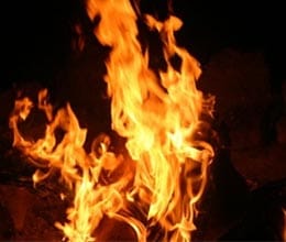 fire in factory