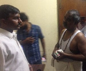 vip guest house caught fire in lucknow