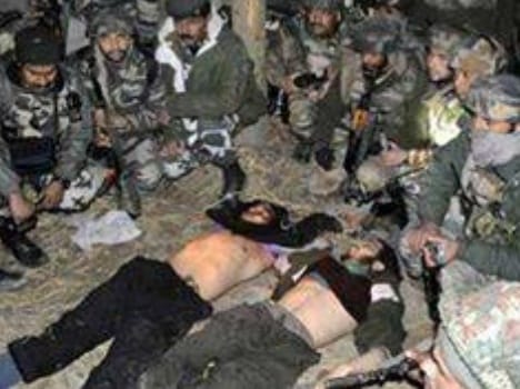security forces gun down two militants in pulwama encounter