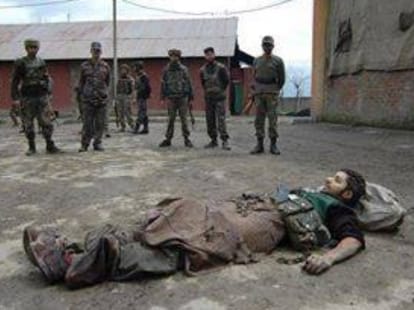 security forces gun down two militants in pulwama encounter
